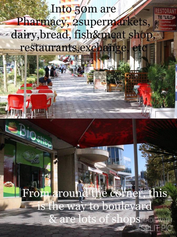 Lovely Place. Close To Beach & Boulevard Vlorë Exteriér fotografie